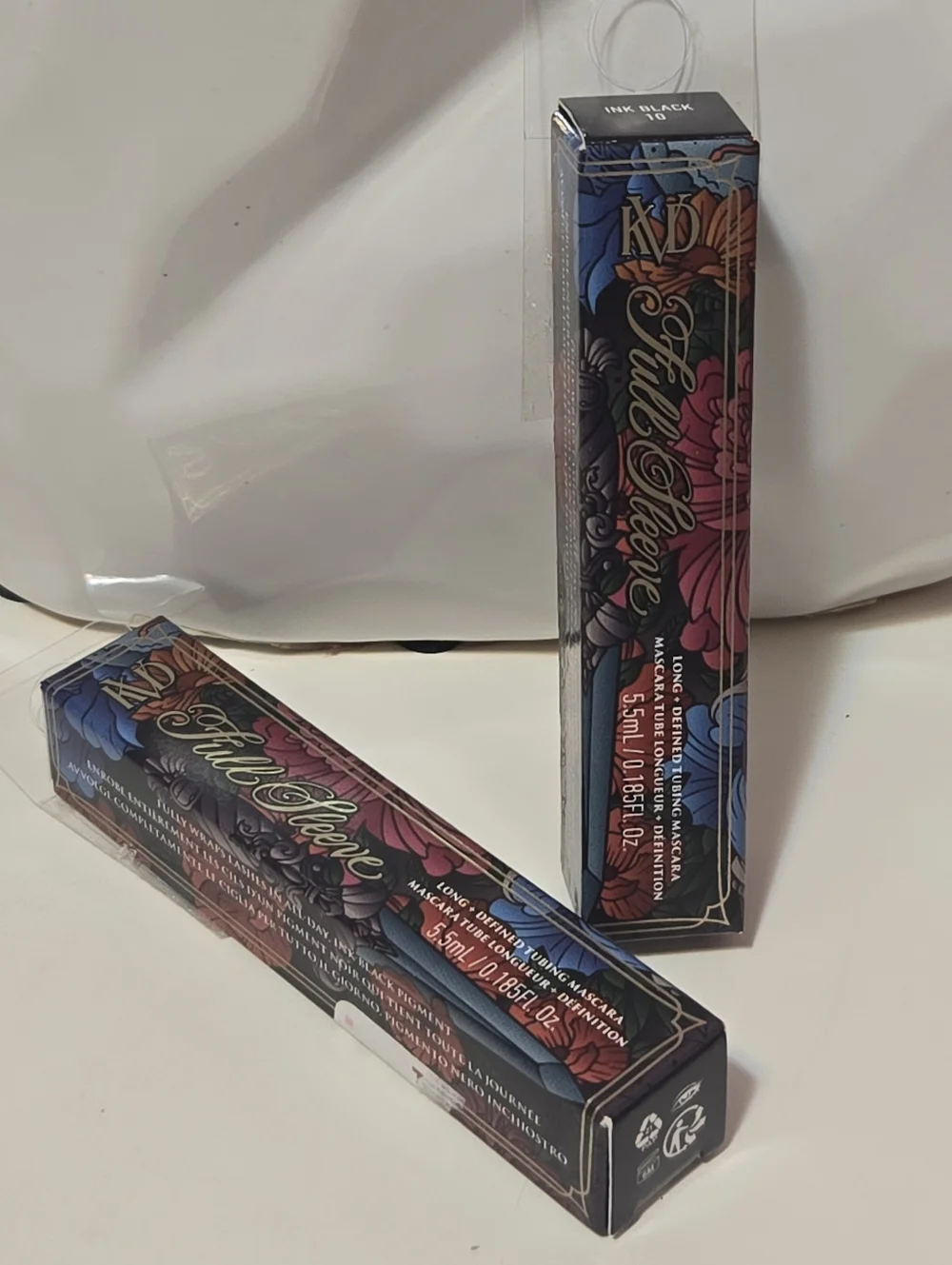 NIB KVD Beauty Full Sleeve Long + Defined Tubing Mascara In Ink Black